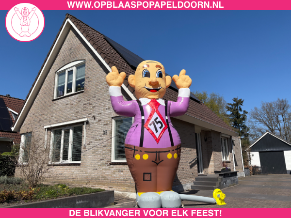 Abraham feest 75 jaar pop huren
