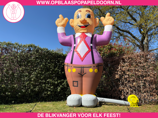Abraham feest opblaasfiguur huren 1