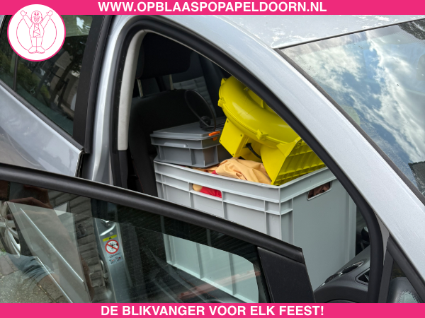 Halve Sarah pop huren 3 Vervoer opblaaspop