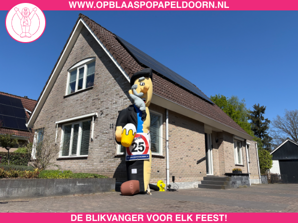 25ste verjaardag halve abraham