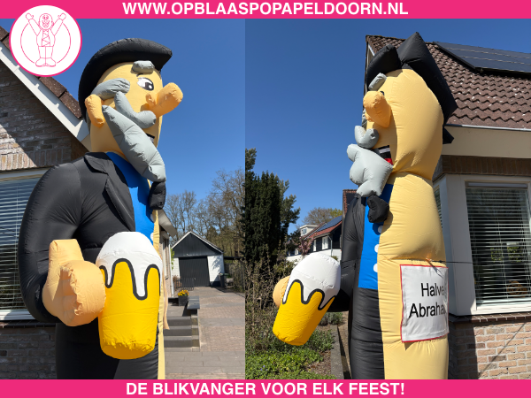 Halve Abraham feestje orgineel