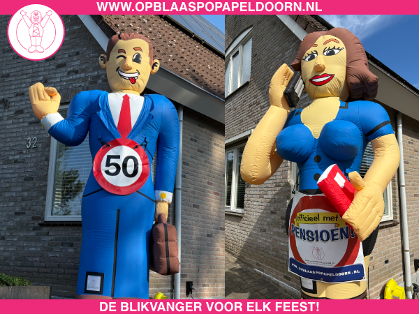 Zakenman en zakenvrouw